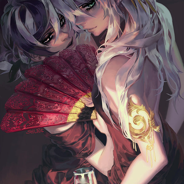 11" x 17" Poster: Whispers