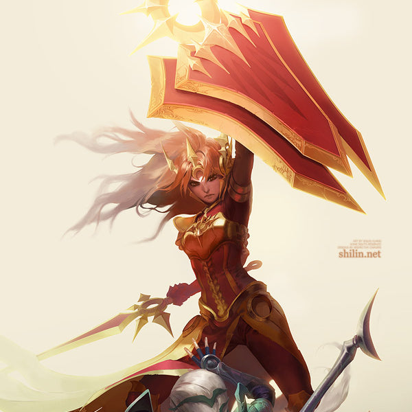 11" x 17" Poster: The shield is the mightiest