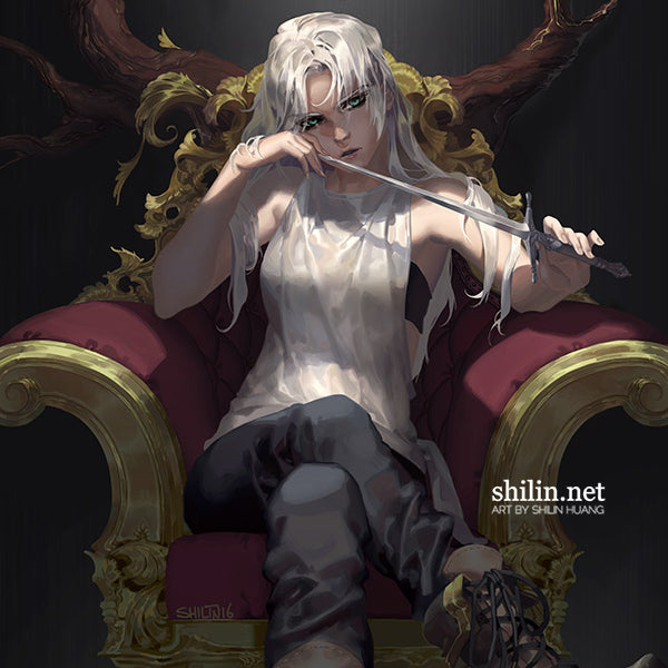 11" x 17" Poster: Throne