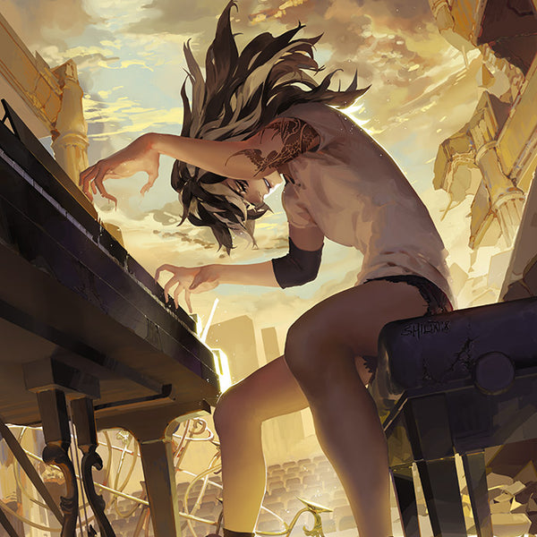 11" x 17" Poster: Pianist