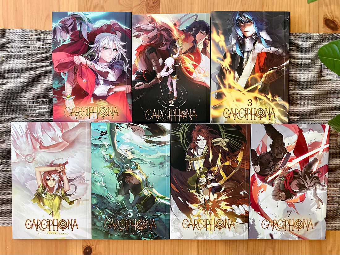 (ALL 7) Carciphona: manga series