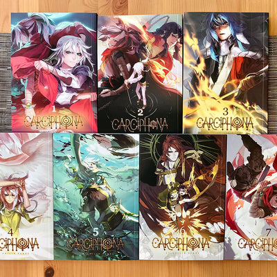 (ALL 7) Carciphona: manga series