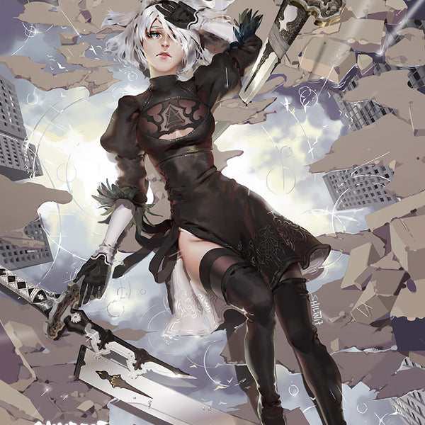 18" x 24" Poster: 2B