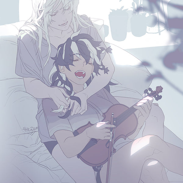 18" x 24" Poster: Braids