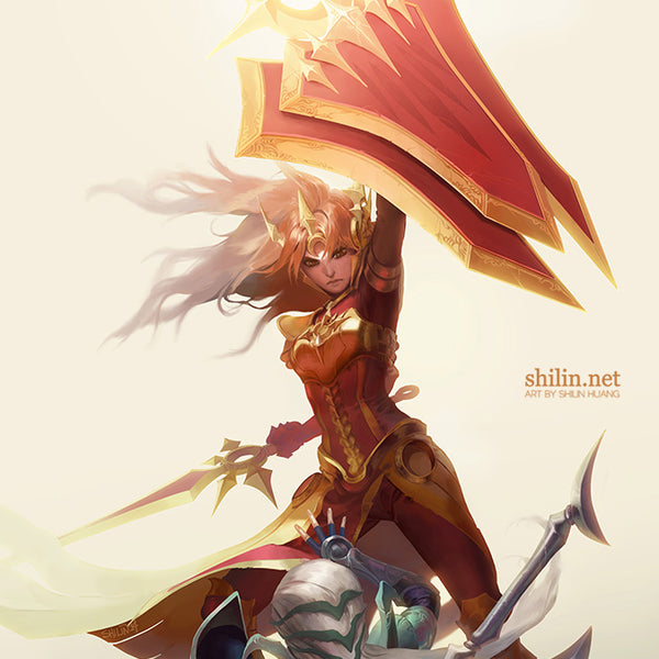 18" x 24" Poster: The shield is the mightiest